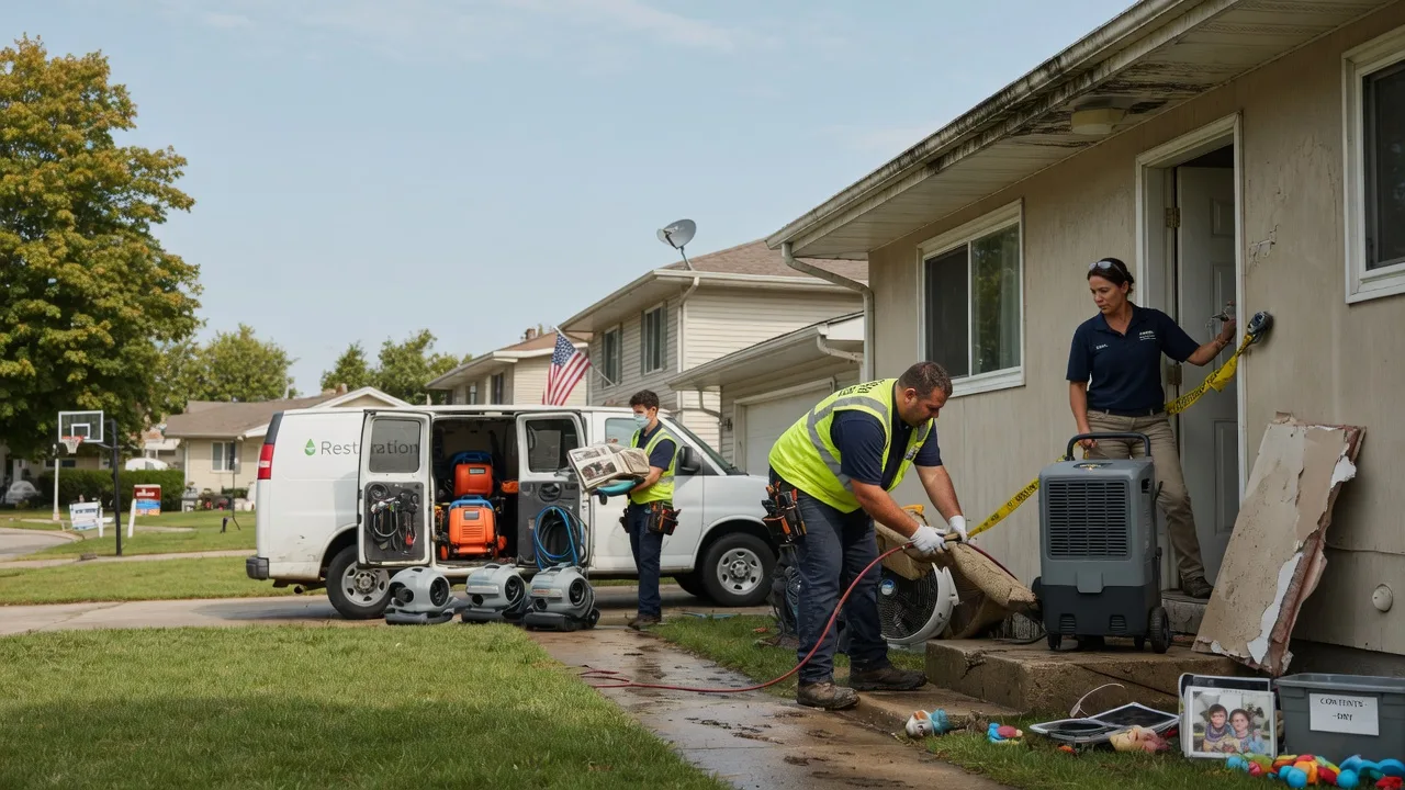 Water Damage Restoration in Thayer, KS near me